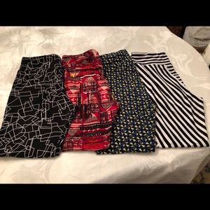 Lularoe Tall and Curvy leggings, almost brand new!
